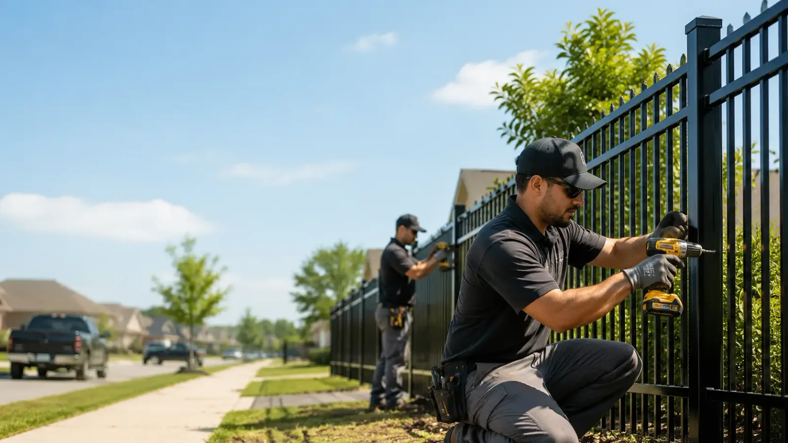 Metal Fence Installation in San Carlos, CA